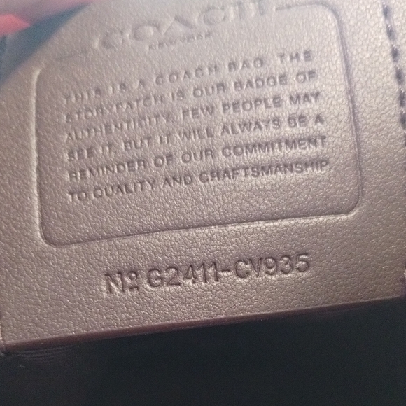 Nwot Coach Teri Hobo Red Leather Shoulder Or Crossbody Bag - Picture 13 of 14